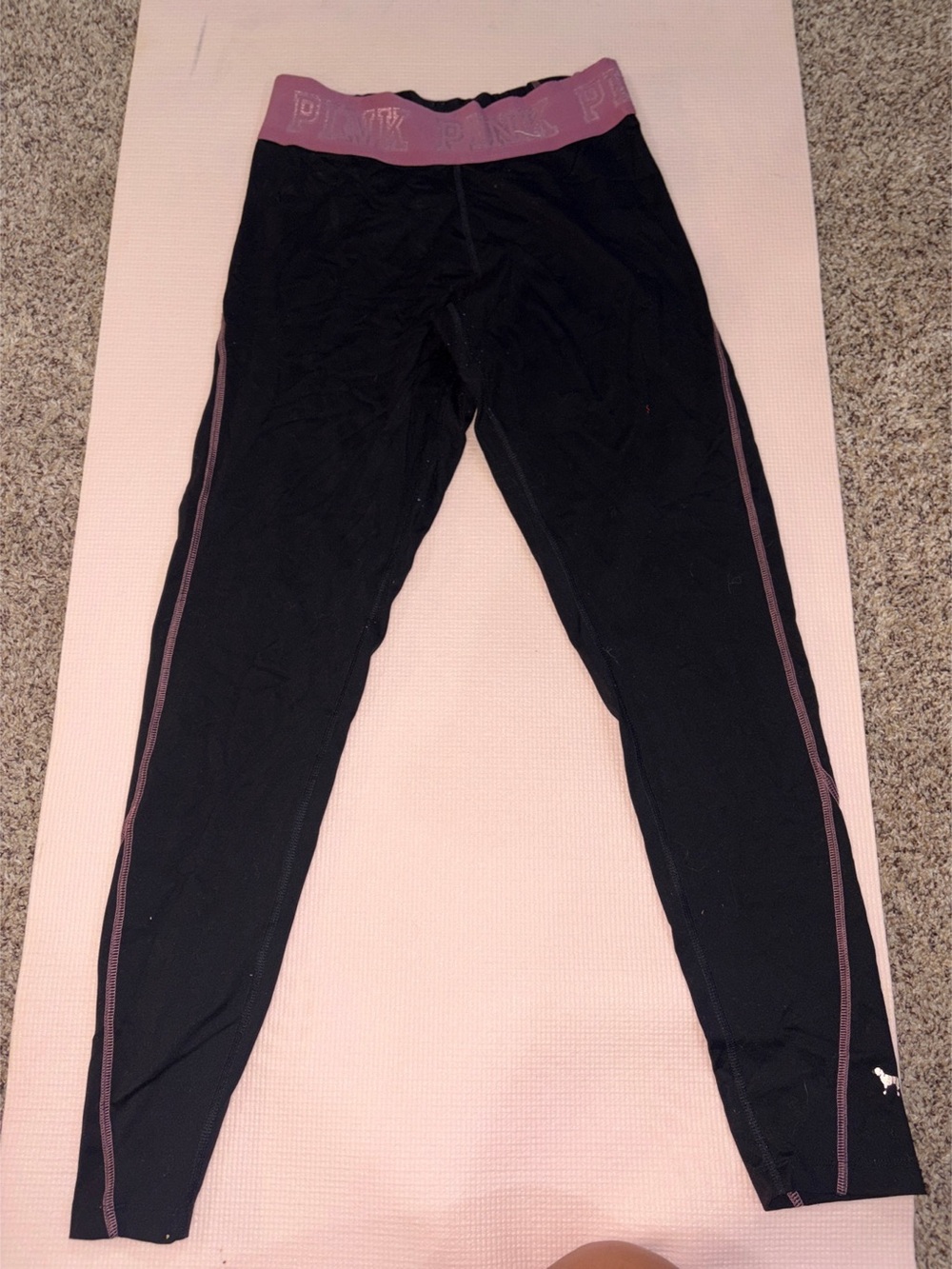PINK Ultimate Black Athletic Leggings